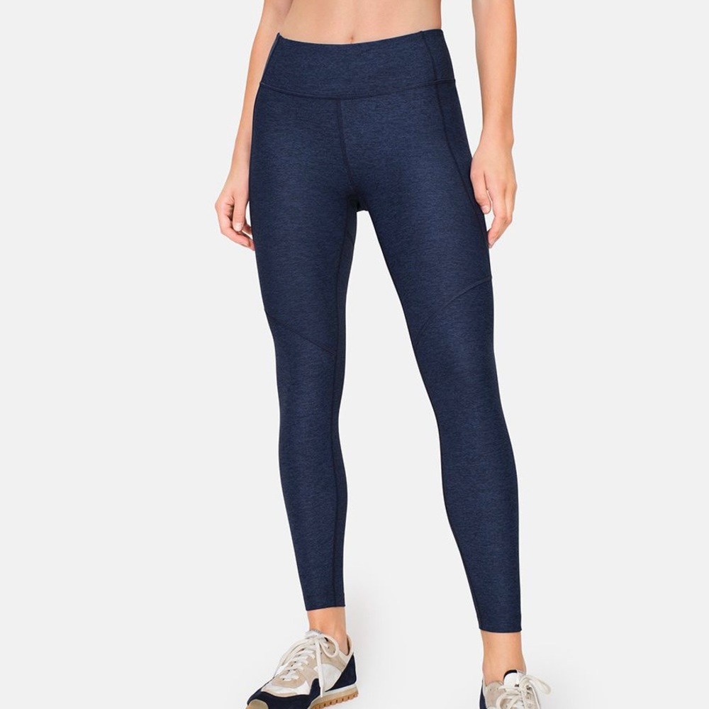 Outdoor voices high rise 7/8 warm up navy leggings